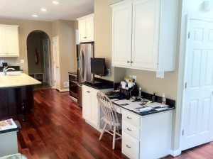 Newly Remodeled Kitchen - Old Powder Room Area