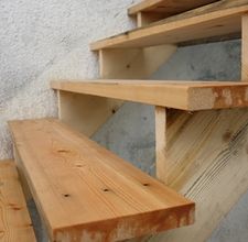 Wood Stairs